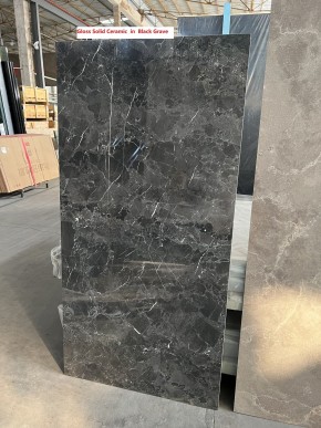 Стол ALES 180 BLACK GRAVE SOLID CERAMIC, керамика / бронзовый, ®DISAUR в Лысьве - lysva.mebel24.online | фото 3