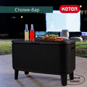 Стол Беви Бар (Bevy Bar Large Cool Bar), коричневый в Лысьве - lysva.mebel24.online | фото 4