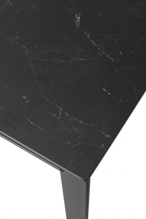Стол CORNER 120 MATT BLACK MARBLE SOLID CERAMIC / BLACK, ®DISAUR в Лысьве - lysva.mebel24.online | фото 5