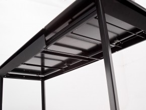 Стол CREMONA 140 HIGH GLOSS STATUARIO Белый мрамор глянцевый, керамика/ черный каркас, ®DISAUR в Лысьве - lysva.mebel24.online | фото 6