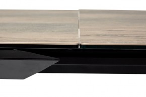 Стол CREMONA 180 KL-61 Под дерево, итальянская керамика / черный каркас, ®DISAUR в Лысьве - lysva.mebel24.online | фото 4