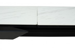 Стол CREMONA 180 KL-99 Белый мрамор матовый, итальянская керамика / черный каркас, ®DISAUR в Лысьве - lysva.mebel24.online | фото 12