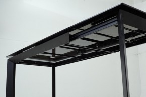 Стол CREMONA 180 KL-99 Белый мрамор матовый, итальянская керамика / черный каркас, ®DISAUR в Лысьве - lysva.mebel24.online | фото 13