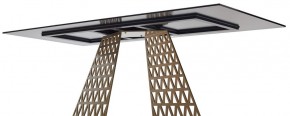Стол ENNA 220 KL-188 Контрастный мрамор матовый, итальянская керамика/ каркас цвета шампань, ®DISAUR в Лысьве - lysva.mebel24.online | фото 12