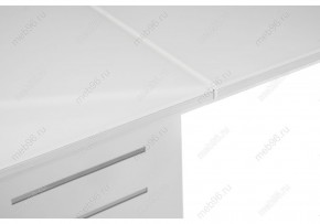 Стол стеклянный Кейтлин 120(160)х80х76 белый / белый в Лысьве - lysva.mebel24.online | фото 6