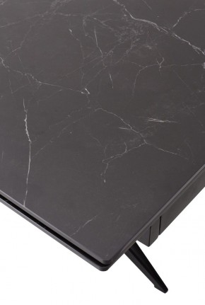 Стол FORIO 160 MATT BLACK MARBLE SOLID CERAMIC / BLACK, ®DISAUR в Лысьве - lysva.mebel24.online | фото 9