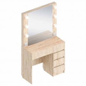 Стол гримерный - 2 (зеркало + стол) в Лысьве - lysva.mebel24.online | фото 2