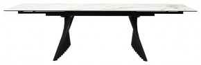Стол IVAR 180 MARBLES KL-188 Контрастный мрамор, итальянская керамика, ®DISAUR в Лысьве - lysva.mebel24.online | фото 2