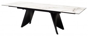 Стол IVAR 180 MARBLES KL-188 Контрастный мрамор, итальянская керамика, ®DISAUR в Лысьве - lysva.mebel24.online | фото 4