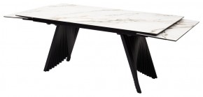 Стол IVAR 180 MARBLES KL-188 Контрастный мрамор, итальянская керамика, ®DISAUR в Лысьве - lysva.mebel24.online | фото 7