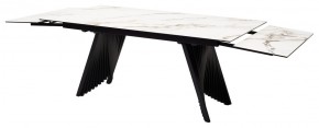 Стол IVAR 180 MARBLES KL-188 Контрастный мрамор, итальянская керамика, ®DISAUR в Лысьве - lysva.mebel24.online | фото 9