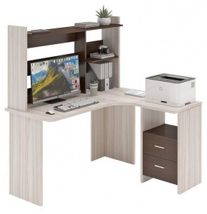 Стол компьютерный Домино Lite СКЛ-Угл130+НКЛ-130 в Лысьве - lysva.mebel24.online | фото 2