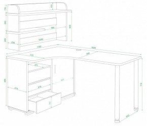 Стол компьютерный Домино СР-145М в Лысьве - lysva.mebel24.online | фото 2