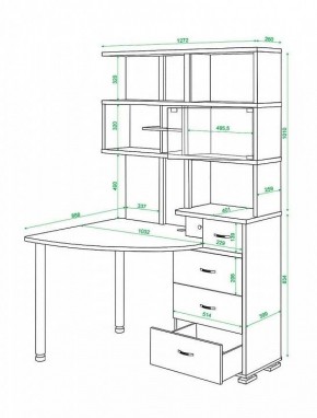 Стол компьютерный Домино СР-320 в Лысьве - lysva.mebel24.online | фото 4
