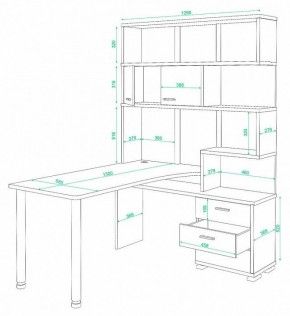 Стол компьютерный Домино СР-420/130 в Лысьве - lysva.mebel24.online | фото 2