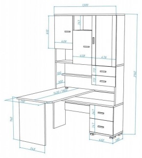 Стол компьютерный Домино СР-620/180 в Лысьве - lysva.mebel24.online | фото 2