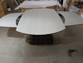 Стол LORENS 150 TL-58 поворотная система раскладки, испанская керамика / Темно-серый, ®DISAUR в Лысьве - lysva.mebel24.online | фото 2