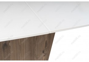 Стол стеклянный Оливер 160(200)х90х75 белый / лиственница горная в Лысьве - lysva.mebel24.online | фото 9