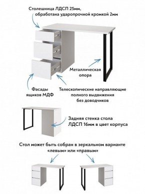 Стол письменный Эконом стандарт С-401 в Лысьве - lysva.mebel24.online | фото 6