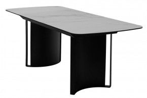 Стол RASMUS 160 TL-45 Белый мрамор, испанская керамика / черный каркас, ®DISAUR в Лысьве - lysva.mebel24.online | фото 4