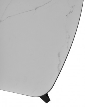 Стол RASMUS 160 TL-45 Белый мрамор, испанская керамика / черный каркас, ®DISAUR в Лысьве - lysva.mebel24.online | фото 6