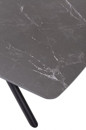 Стол RIVOLI 140 MATT BLACK MARBLE SOLID CERAMIC / BLACK, ®DISAUR в Лысьве - lysva.mebel24.online | фото 10