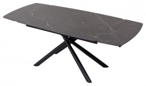 Стол RIVOLI 140 MATT BLACK MARBLE SOLID CERAMIC / BLACK, ®DISAUR в Лысьве - lysva.mebel24.online | фото 3