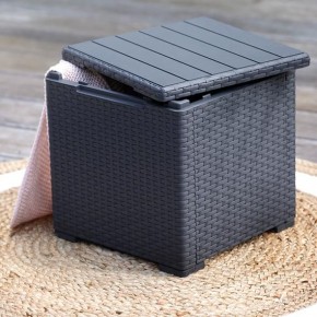 Стол с функцией хранения Виго (Vigo storage box) графит в Лысьве - lysva.mebel24.online | фото 1