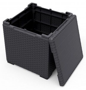 Стол с функцией хранения Виго (Vigo storage box) графит в Лысьве - lysva.mebel24.online | фото 3