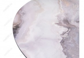 Стол стеклянный Вернер 115х75 серо-коричневый агат / графит в Лысьве - lysva.mebel24.online | фото 4