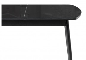 Стол стеклянный Бейкер 120(152)х70х75,5 черный в Лысьве - lysva.mebel24.online | фото
