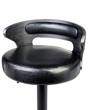 Стул барный DOBRIN FRED BLACK, чёрное дерево, чёрный в Лысьве - lysva.mebel24.online | фото 6