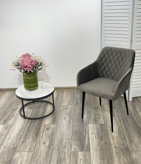 Стул BRANDY-X ГРАФИТ #14, велюр / черный каркас М-City в Лысьве - lysva.mebel24.online | фото 3
