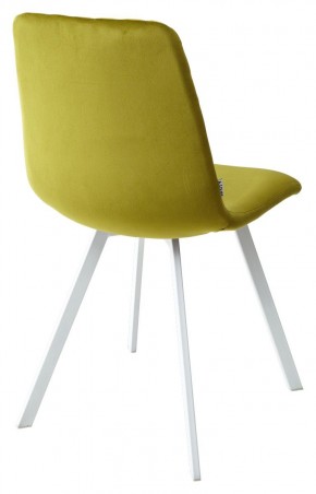 Стул DAIQUIRI BLUVEL-75 OLIVA / белый каркас, велюр М-City в Лысьве - lysva.mebel24.online | фото 2