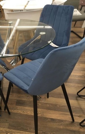 Стул FLIP пепельно-синий, велюр G108-66 М-City в Лысьве - lysva.mebel24.online | фото 2