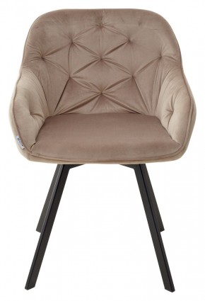 Стул GALE 360 град. поворот. BLUVEL-40 BEIGE, велюр/ черный каркас, М-City в Лысьве - lysva.mebel24.online | фото 6