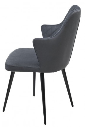Стул HERMAN 360 град. BM-3 ТЕМНО-СЕРЫЙ, велюр / черный каркас М-City в Лысьве - lysva.mebel24.online | фото 6