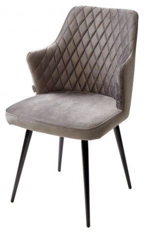 Стул HERMAN 360 град. ГРАФИТ #14, велюр / черный каркас М-City в Лысьве - lysva.mebel24.online | фото 1