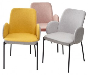 Стул NIKKI VF109 розовый / VF110 брусничный М-City в Лысьве - lysva.mebel24.online | фото 2