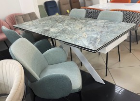 Стул NIKKI VF113 светлая мята / VF115 серо-зеленый М-City в Лысьве - lysva.mebel24.online | фото 3