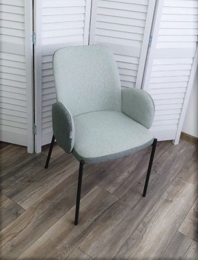 Стул NIKKI VF113 светлая мята / VF115 серо-зеленый М-City в Лысьве - lysva.mebel24.online | фото 4