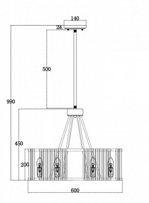 Светильник на штанге Maytoni Solar MOD087PL-06G в Лысьве - lysva.mebel24.online | фото 4