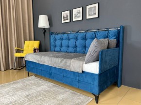 СВЕТЛАНА 3 Кровать линейная (Синий) в Лысьве - lysva.mebel24.online | фото 2