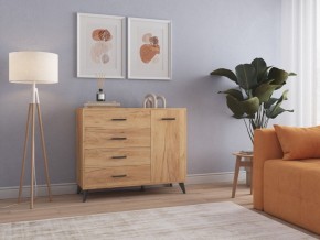 СВЕТЛАНА LOFT Комод-тумба  (дуб золотой) в Лысьве - lysva.mebel24.online | фото 3