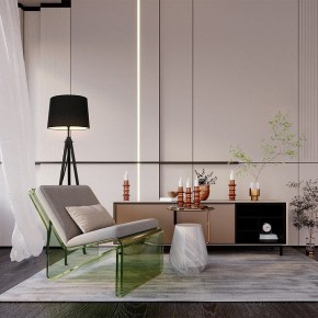 Торшер Maytoni Calvin Z177FL-01B в Лысьве - lysva.mebel24.online | фото 4