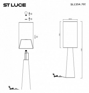 Торшер ST-Luce Jackie SL1354.705.01 в Лысьве - lysva.mebel24.online | фото 5