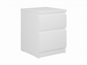 Тумба КАСТОР малая с двумя ящиками, цвет белый в Лысьве - lysva.mebel24.online | фото