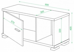 Тумба комбинированная Домино СБ-30/1 в Лысьве - lysva.mebel24.online | фото 2