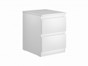 Тумба МАЛЬТА с двумя выдвижными ящиками, цвет белый в Лысьве - lysva.mebel24.online | фото