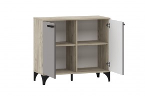 Тумба НМ 013.78 "Марсель" (Софт Графит/Дуб Крафт Серый) в Лысьве - lysva.mebel24.online | фото 2